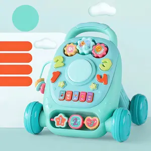 [AFive] Walker Edukasi Musical Mainan Anak Bahasa Inggris Mandarin 4 Mode Permainan Interaktif Seru