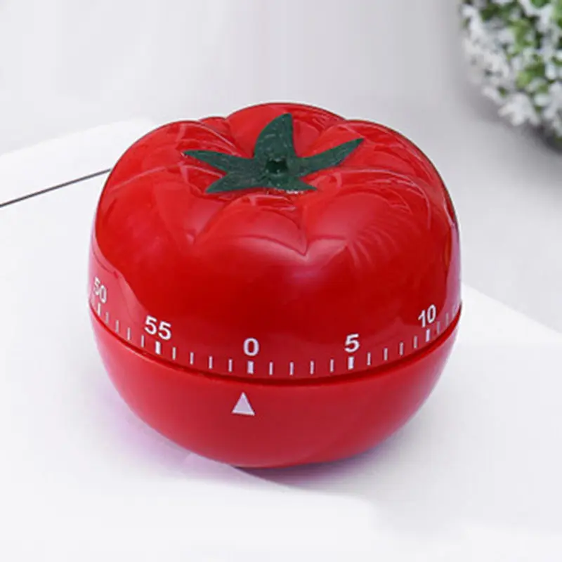 Đồng Hồ Hẹn Giờ Nhà Bếp, Hình Cà Chua Dễ Thương, Đồng Hồ Hẹn Giờ 60 Phút Cơ Lên Dây Cót, Xoay 360 Độ, Thích Hợp Cho Thủ Công Nhà Bếp, Đồng Hồ Hẹn Giờ Nấu Ăn 3
