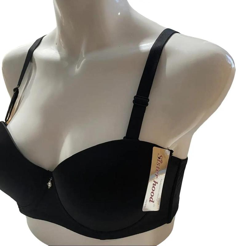 Áo lót nữ bigsize bra mút mỏng có gọng 2497 cup b nâng chống xệ size 36-42 - Women