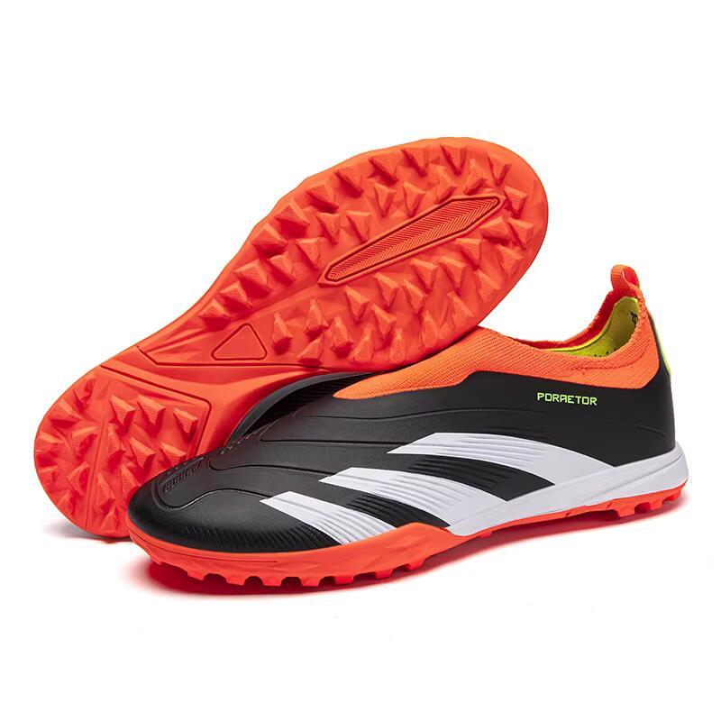 Product Introduction of Men's Turf Indoor Football Cleats High Top Breathable Soccer Shoes Outdoor Training TF 8