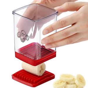 Cortador multifuncional de frutas y verduras, cortador portátil para vasos, cortador de huevos con cuchilla de acero inoxidable, cortador de fresas para el hogar