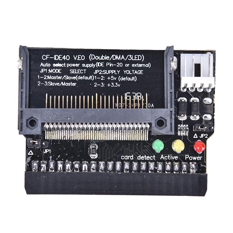 Product Introduction of Compact Flash CF to 3.5 Female 40 Pin IDE Bootable Adapter Converter Card 27