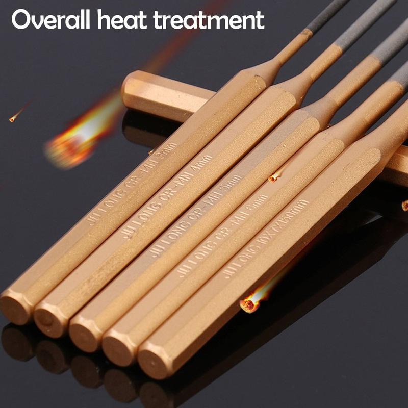 High-quality Carbon Steel Cylinder Drift Pin 3~10mm Cylinder Cylinder Punch Impact Drill Bit Mechanical Maintenance 7