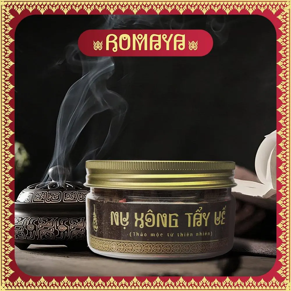 Hộp 21 Nụ Xông Nhà ROMAYA - Nụ trầm hương xông nhà - Nụ của sư thầy và thầy LIIN ph0ng thuy