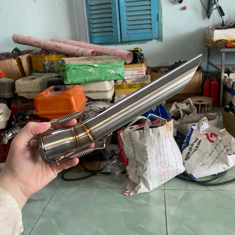 Bô inox xéo máy 9hp đến 22hp 3