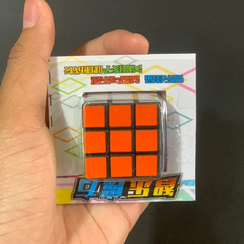Mainan Kubus Rubik Mini  lucu Mainan Edukasi Rubik mainan rubik versi mini rubik warna warni 3