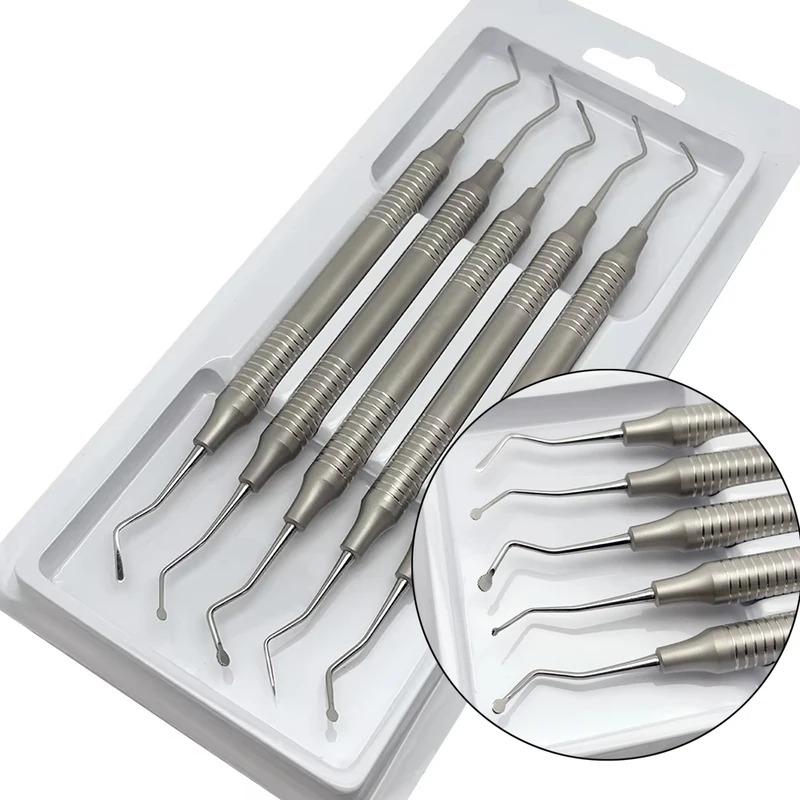 1set Dental Gingival Cord Packer Retractor Serrated Picker Instrument ...