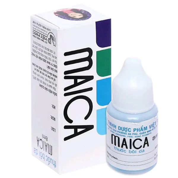 Combo 10 chai Maica dùng ngoài da chai 8ml