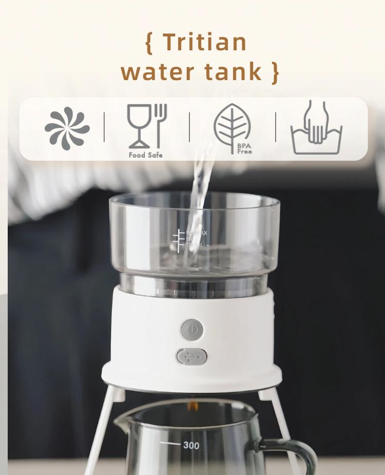 Product Introduction of PO: Spin dripper coffee filter hand drip auto machine 15