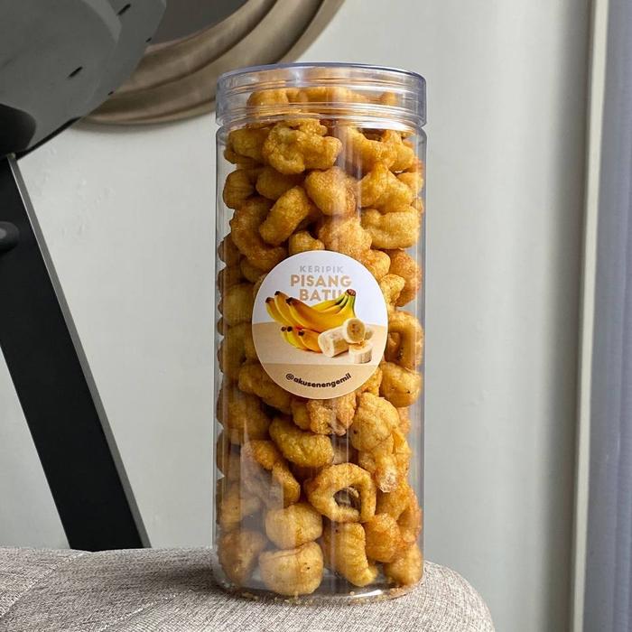 Gambar KERIPIK PISANG MANIS CRISPY PREMIUM 1300ml | KERIPIK BUAH PREMIUM dari Akusenengemil Kota Probolinggo Tokopedia