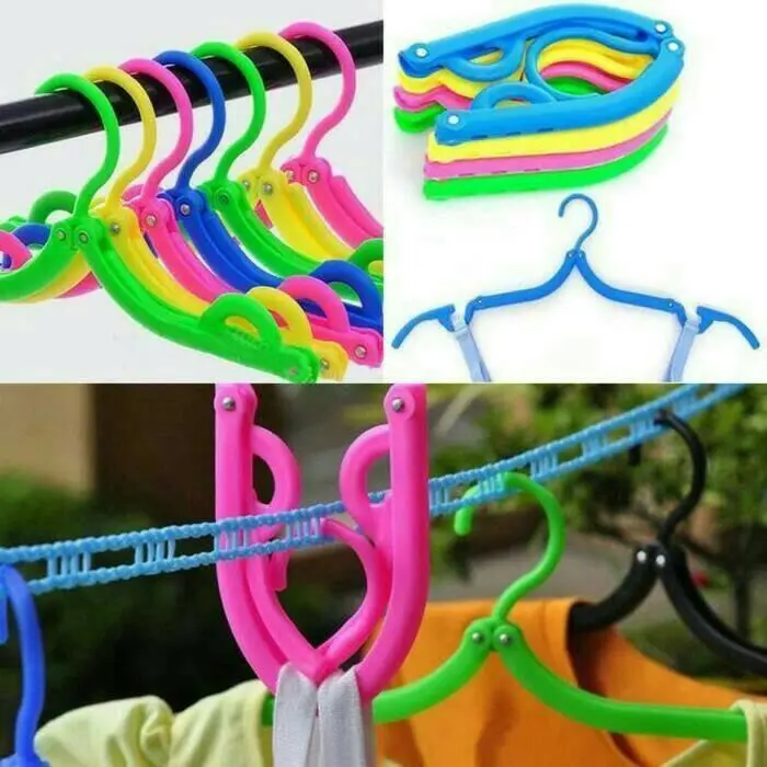 Woow PROMO Hanger Baju Lipat - Jemuran Portable GRATIS ONGKIR Happy Shopping