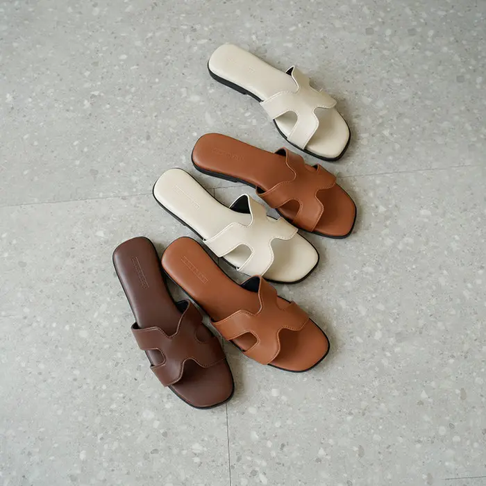 Nakedsol Eden Slides 2.0 (White, Oat, Ocean, Brown, Tan) 5
