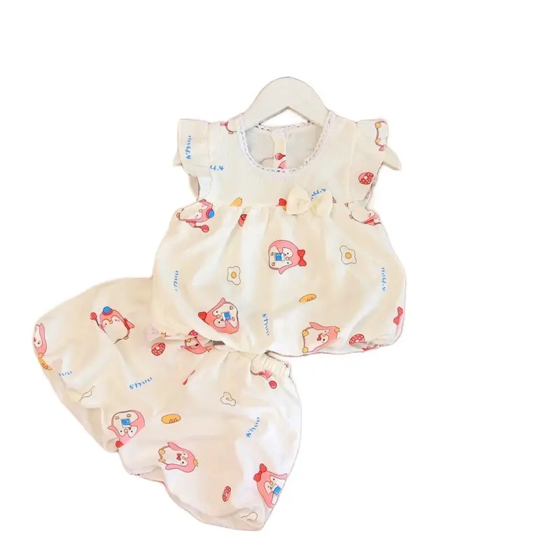 Combo 2 Bộ Đồ Yếm Gấm Siêu Xinh Cho Bé Mềm Mịn Thoáng Mát Giúp Giảm Nhiệt Độ Cơ Thể Tạo Cảm Giác Mát Mẻ Thoải Mái Khi Sử Dụng Chất Liệu Mềm Mịn Thoáng Mát 3