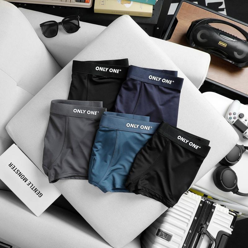 Combo 5 Quần Sịp Nam Boxer, Quần Xì Nam in nổi mềm mại thoáng mát tấm hút mồ hôi tốt Menswear, Quần Boxer Nam cao cấp BadBoy mẫu mới 2025 ToppppA2 (che tên sản phẩm khi giao hàng) 4