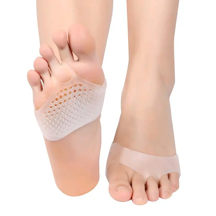 Silikon Pelindung Kaki Anti Kapalan Alas Kaki Sepatu Shock Absorb Silicone Gel Anti Slip Insole 2 PCS
