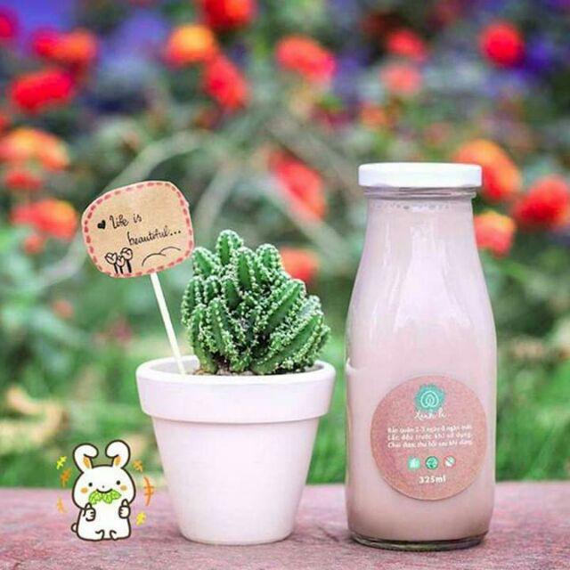 Chai Thủy Tinh Đựng Sữa Nắp Thiêc Đủ Kích Cỡ - Duonghieu6789 1
