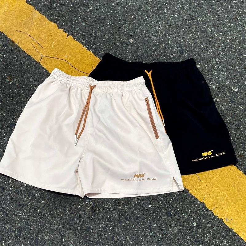Quần Short Unisex MNS In Logo