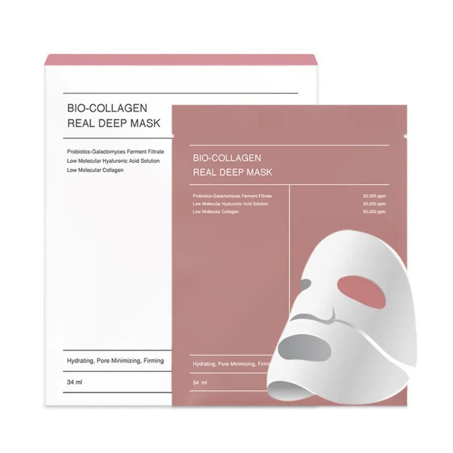 【Patch Masker Bio-Kolagen】 Pencerah, Anti-Garis Wrinkel, dan Menguatkan Kulit. medicube collagen  mask  acne