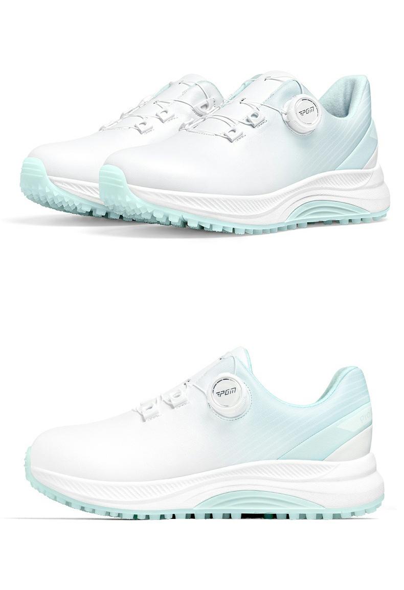 Product Introduction of [PGM] Golf Shoe Summer Women's Shoes Waterproof Knob Women's Sports Shoes Non-Slip Shock-Absorbing Lightweight Nail-Free Shoes Xz363 25