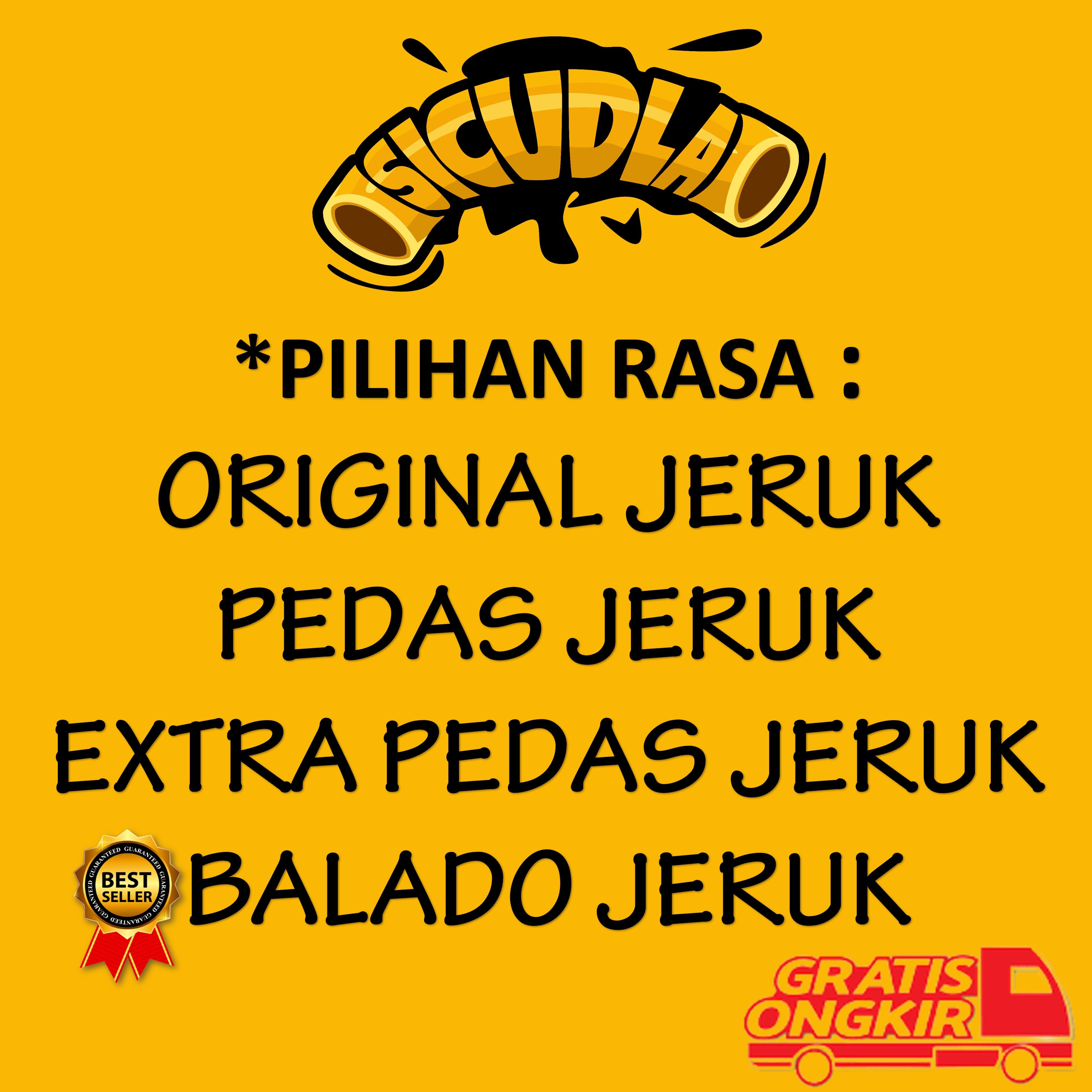 PAKET USAHA 100 PCS MAKARONI BANTET SICUDLA 40 GRAM