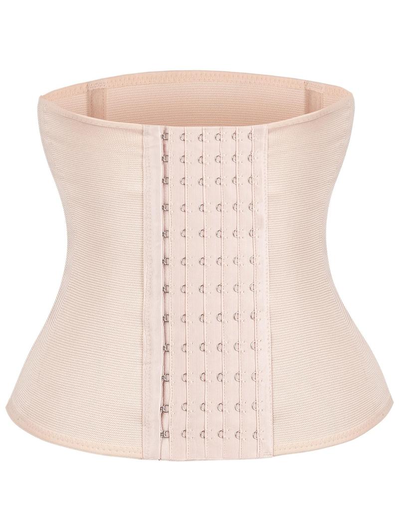 Product Introduction of 【2025】Women's Basic Plain Adjustable Shapewear Waist Trainer with Hook And Eye Closure, Casual Breathable Skin Friendly Tummy Control Faja Waist Shaper, Women's Body Shaper for All Seasons 7