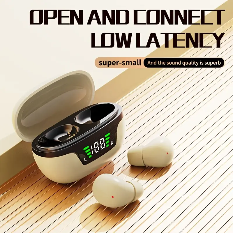 Wireless Headset, Invisible Mini Wireless Earphones, Comfortable to Wear, Non Slip, Mini Earphones Are The First Choice for Birthday Gifts, Valentine'S Day Gifts, Boyfriend And Girlfriend Gifts, Christmas Gifts, And Anniversary Gifts 7