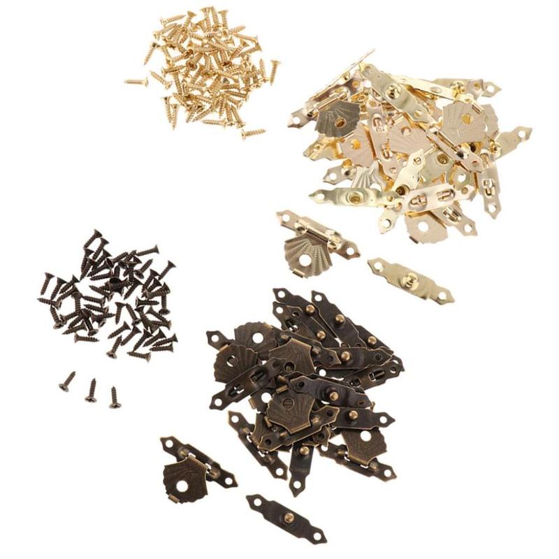 12pcs Antique Bronze Hasp Latch Mini Buckle Locks for Handmade Wooden Box 8