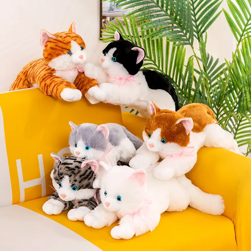 A vocal kitten,Cute Plush Cat Toy Doll, Perfect for Sleeping