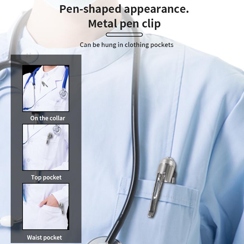Product Introduction of Strong light flashlight super bright and  long life detection pupil mouth special medical pen light 16