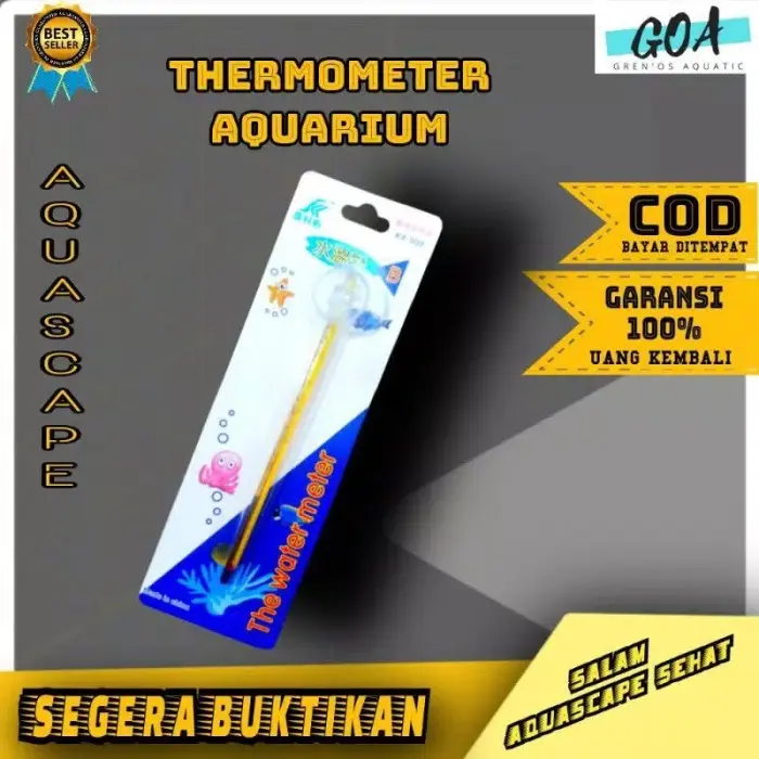 Termometer Suhu air aquarium aquascape