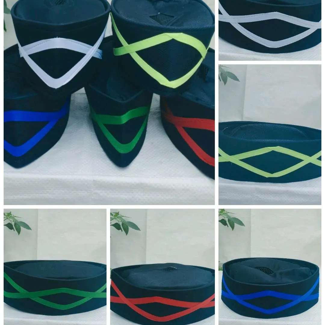 peci anak motif garis/peci jalit/peci kopiah anak