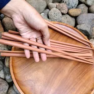 Sumpit Masak Bahan Sawo dan Jati ( Panjang dan Tebal ) Mie