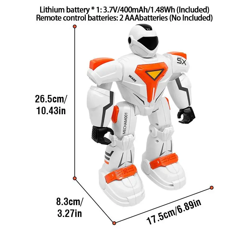 Remote Control Robot Toy, 1 Set Programmable Robot Toy with Gesture & Sensing Function, Ideal Birthday Party Gift for Teenagers 1