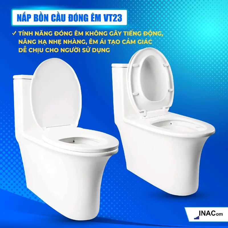 NẮP BỒN CẦU ĐÓNG ÊM VT23 CAO CẤP 4