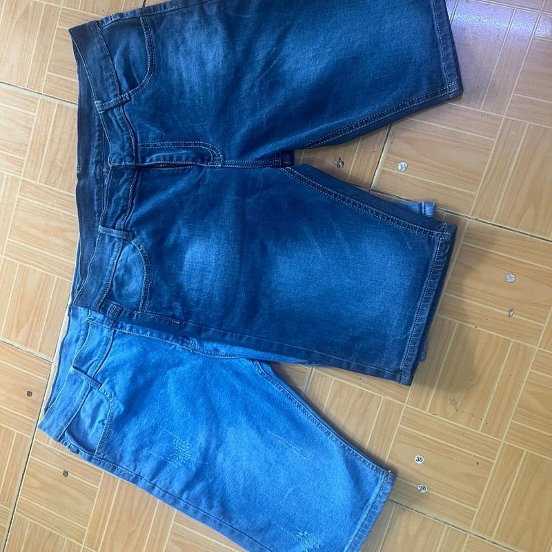 Combo 2 quần short jean nam size 36