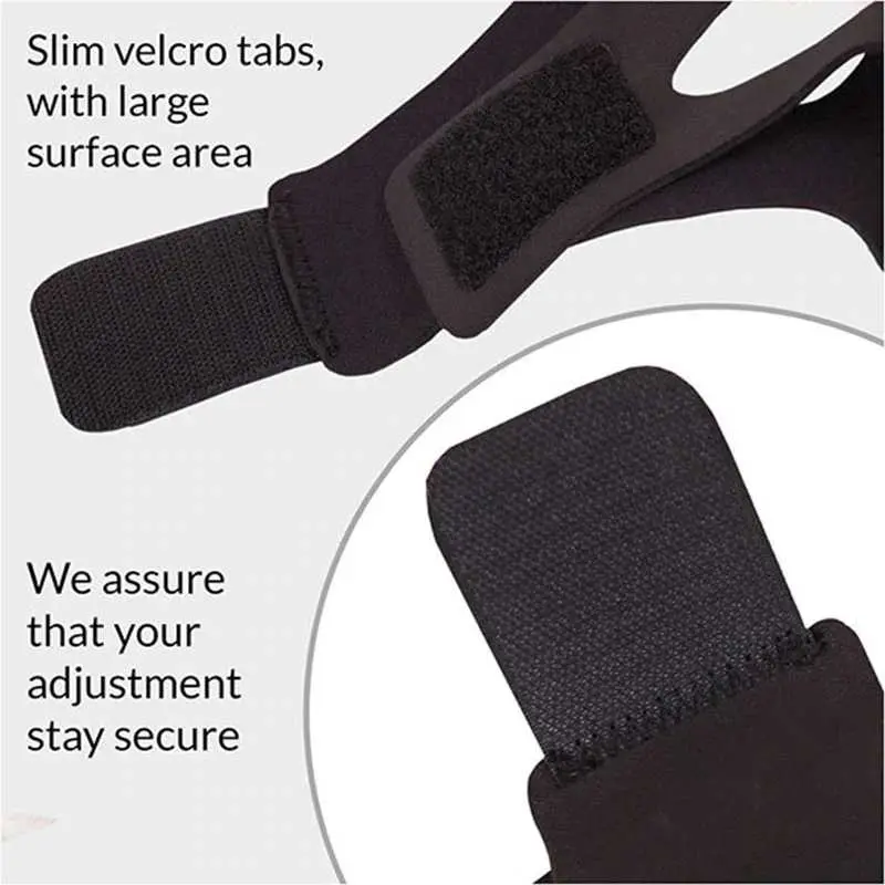 Sabuk Tidur Anti Ngorok Snoring Solution Chin Rest Band Strap - AO55 1