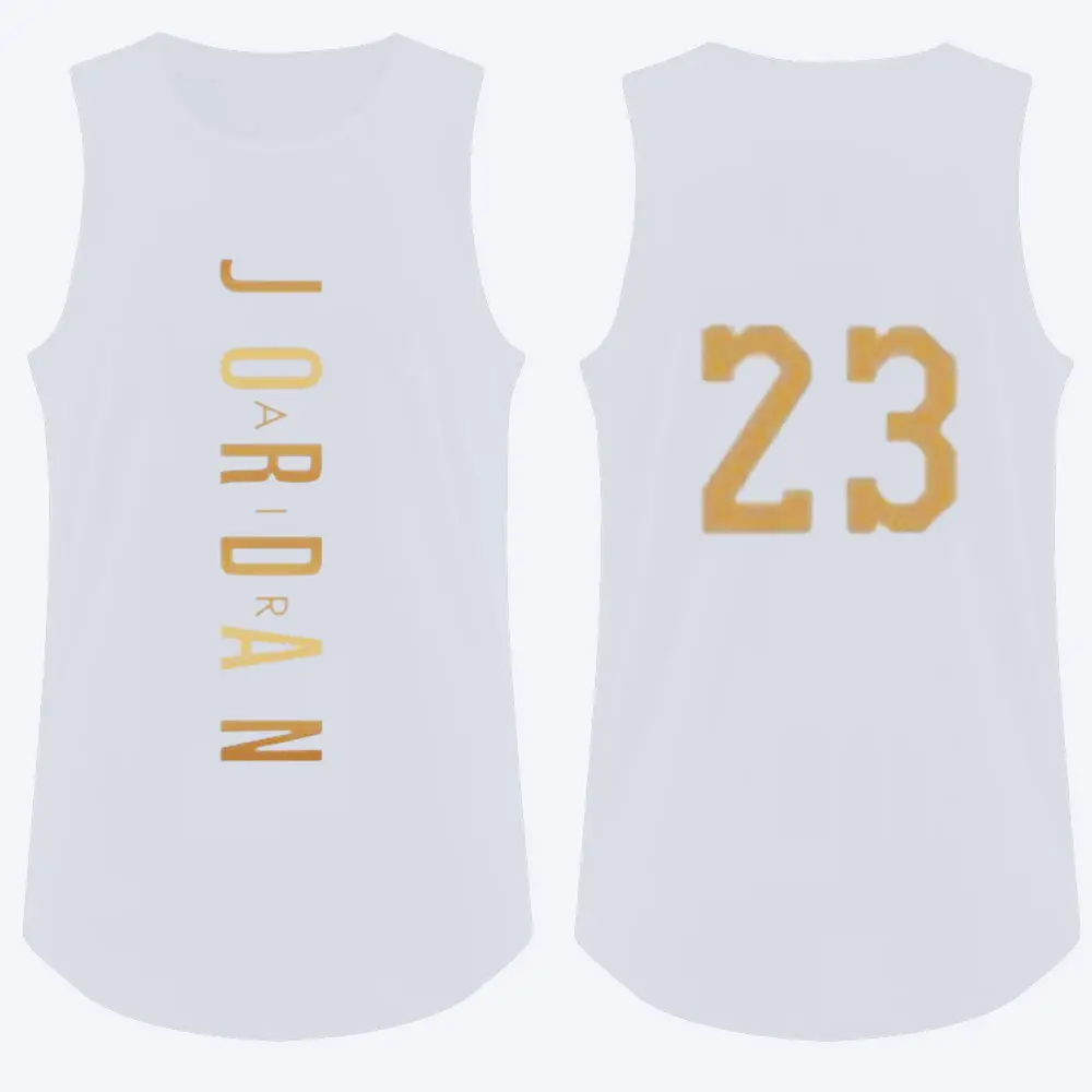Basketball Sports Men's Tank Tops Outdoor Leisure Gym Fitness Top Loose Round Neck Sleeveless Shirt Breathable Quick Drying Vest