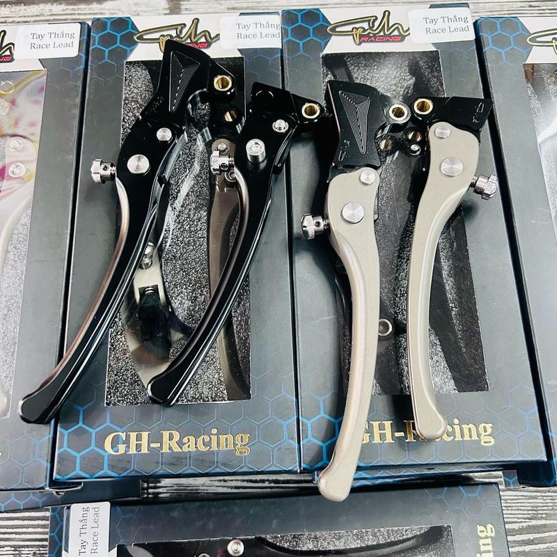 Tay thắng CNC GH Racing gắn cho SH125/150/160 Sh350 Vario125/150 Vario160 AB abs wave/future ex2010 Lead - phụ kiện thay thế Phụ Tùng