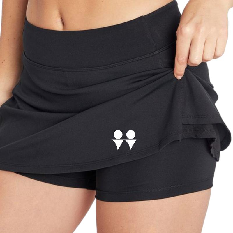 Product Introduction of 2 IN 1 Legging pendek Rok short shot Olahraga Wanita  Sport Jogging Sepeda Lari Zumba Senam Aerobik gym Celana 2