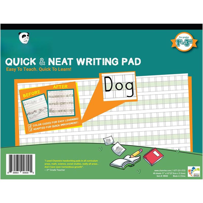 PHG6 Visual Handwriting Worksheet for 1st - 3rd grades. Handwriting ...