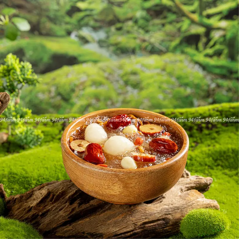 [Tặng 1 túi táo đỏ + 1 túi tuyết yến][1 KG] Set chè dưỡng nhan 1kg 16 vị topping Nấu 40-45 chén 94farm Nước Trà Tea 1