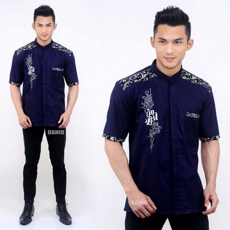 Product Introduction of BAJU KOKO PRIA DEWASA LENGAN PENDEK TERBARU KOMBINASI BATIK Motif Muslim  Katun Kurta Panjang 1
