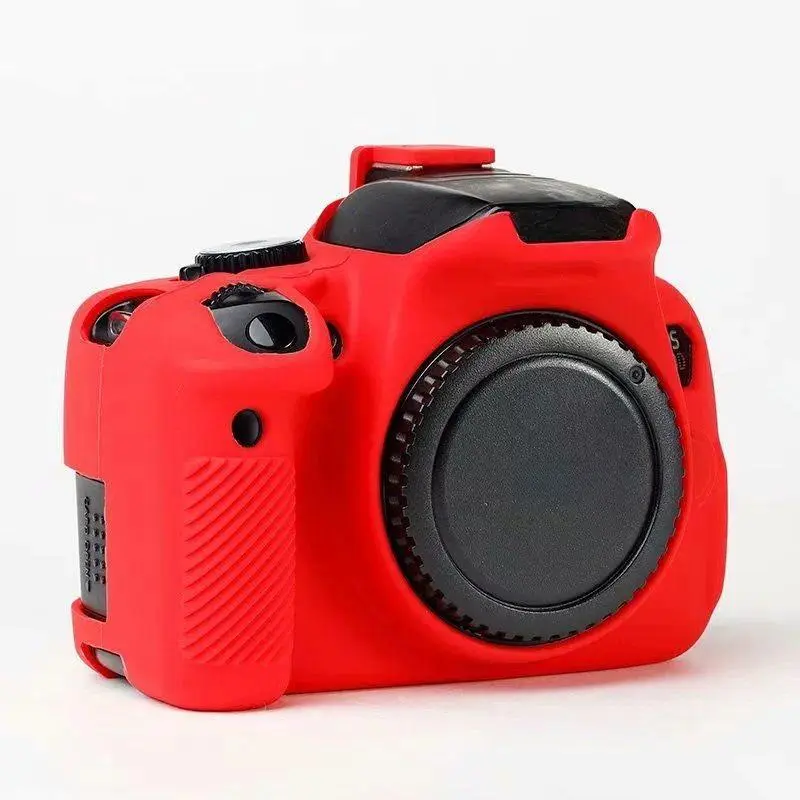 Vỏ bảo vệ hộp đựng máy ảnh bằng silicon, dành cho Canon EOS 600D, 650D, 700D, Kiss X5i, X6i, X7i, Rebel T3i, T4i, T5i 2