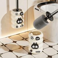 Gambar U-Living Sikat Pembersih Toilet Motif Lucu Sikat Closet Duduk Jongkok Dengan Holder BT001 - Random - Coal ball dari Joybosid Kota Bekasi 4 Tokopedia