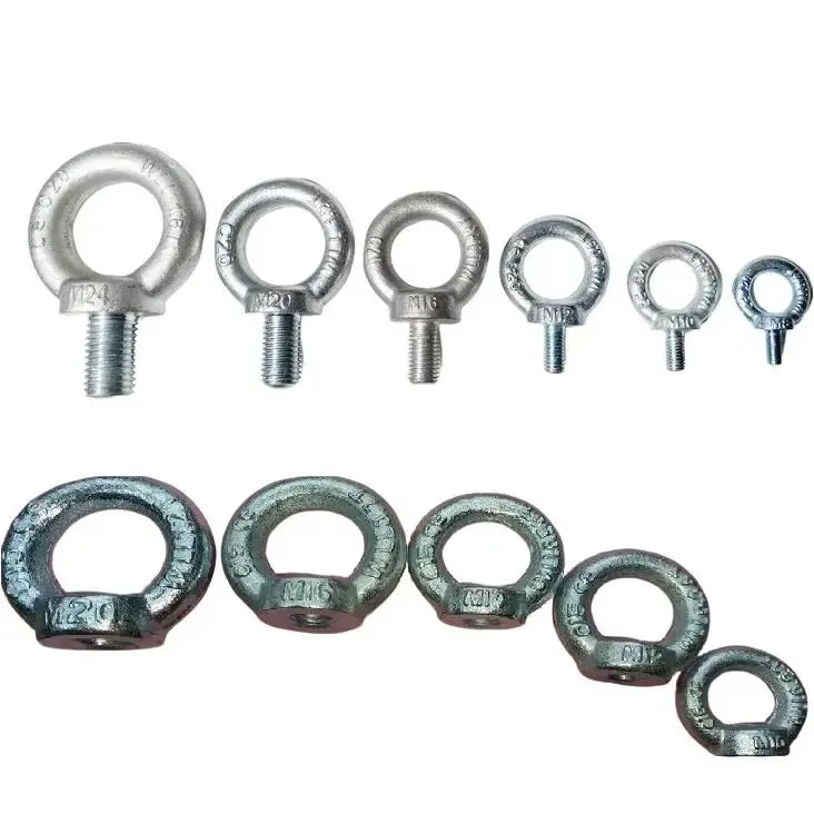 Bulong mắt /Móc cẩu M6 M8 M10 M12 M14 M16 M18 M20 thép chất lượng cao