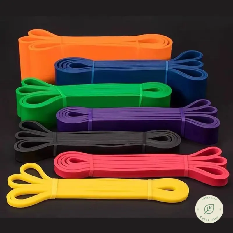 Yoga Stretch Tension Band Fitness Track and Field Training Resistance Band Multi-Functional Breast Shaping Chest Expander Thick Circle
