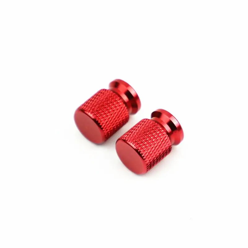 Motorcycle Modified Valve Cap, Universal Motorcycle Valve Stem Cap, Electric Bike Decorative Aluminum Alloy Valve Nozzle Cover, Suitable for Car Travel Bike 4