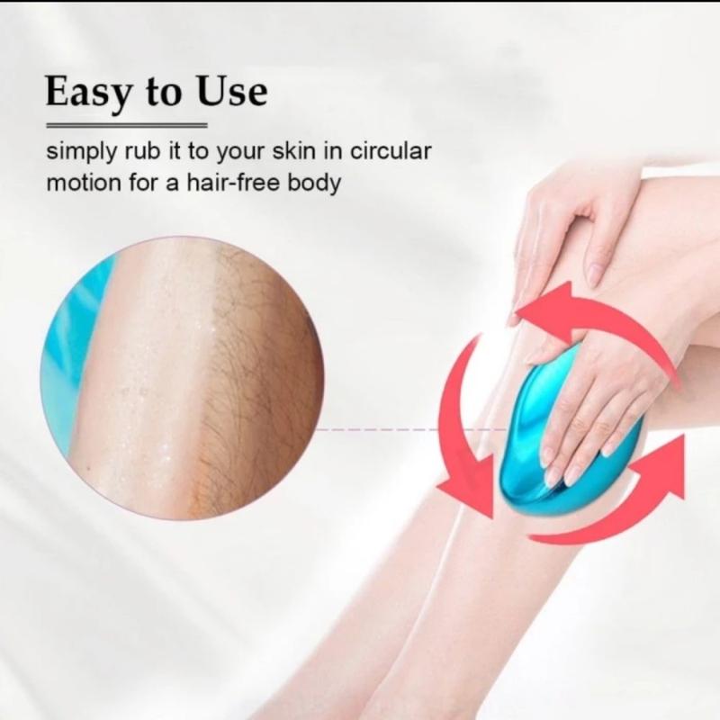 PROMO TKG Crystal Hair Eraser Remover Alat Penghilang Bulu Daki Epilator Kulit A Selamat Berbelanja 7
