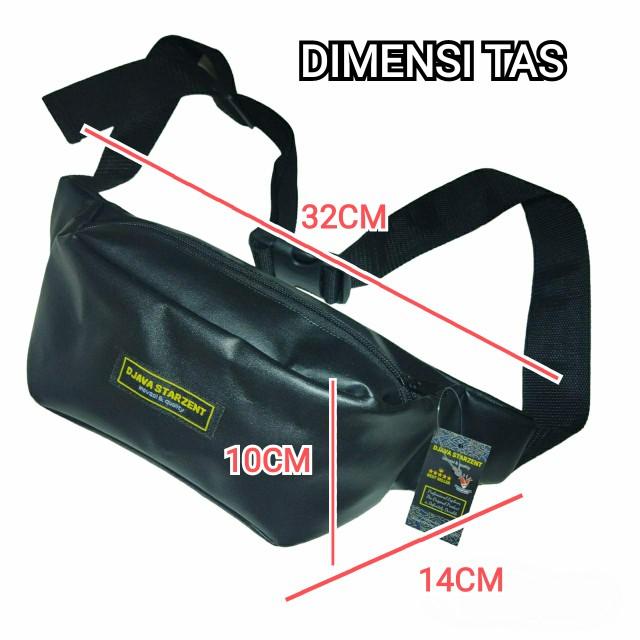 Product Introduction of Promo COD Tas Waistbag Tas Selempang Pria Bahan Sintetis Premium Murah Kulit PU 0