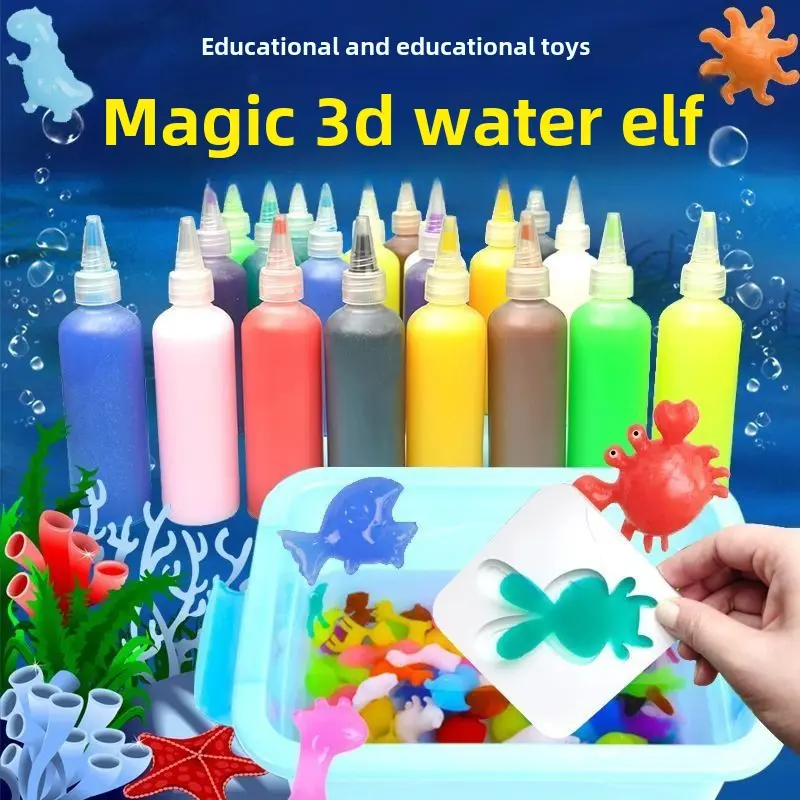 Kit Làm Đồ Chơi Tự Làm, Phong Cách Sprite Nước Kỳ Diệu, Không Độc Hại, Dành Cho Bé 0